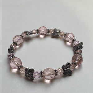 Butterfly bracelet, handcrafted bracelet, women’s